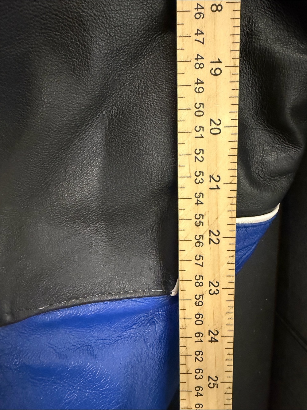 Vintage NASCAR Racing Leather Jacket JH Design 2XL Blue/Black Embroidered - Picture 14 of 16